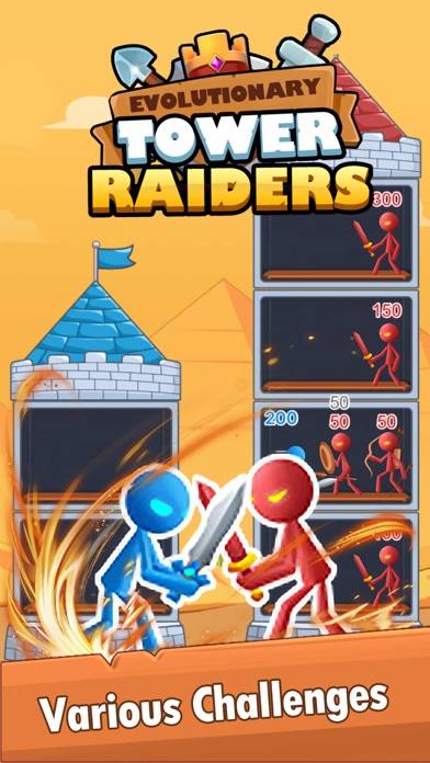 Evolutionary Tower Raiders App skärmdump #2
