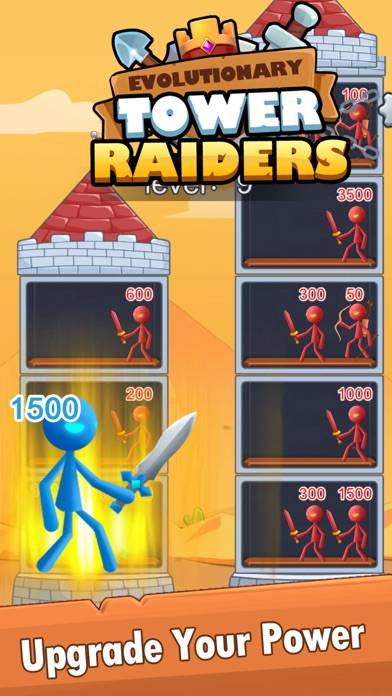 Evolutionary Tower Raiders Captura de pantalla de la aplicación #3