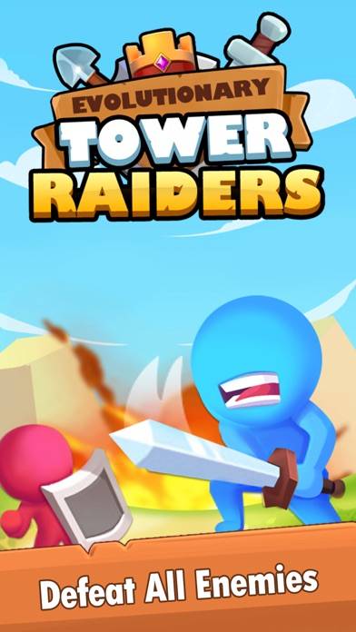 Evolutionary Tower Raiders Captura de pantalla de la aplicación #4