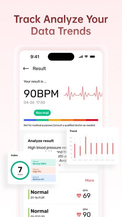 PulseCare: Health Tracker Captura de pantalla de la aplicación #3