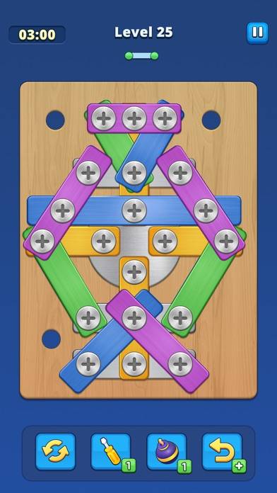 Take Off Bolts: Screw Puzzle Schermata dell'app #3