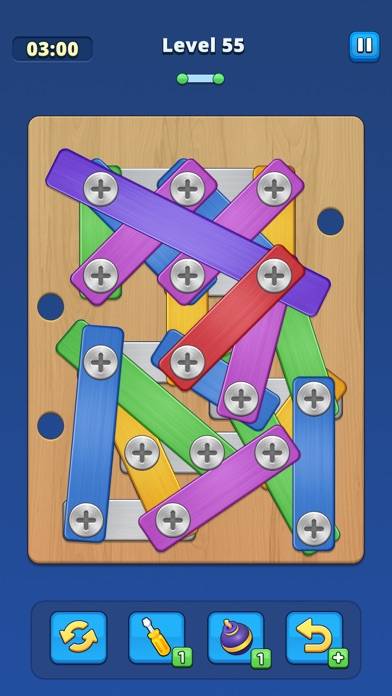 Take Off Bolts: Screw Puzzle Captura de pantalla de la aplicación #5