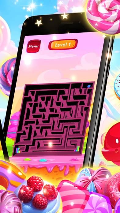 Candy Maze Capture d'écran de l'application #3