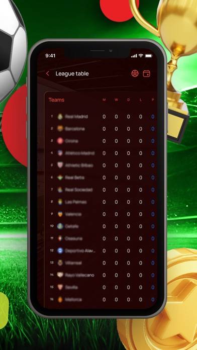 Slsal: Football Calendar App App screenshot #3