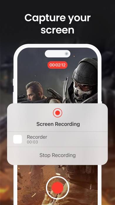 The screen, video recorder арр Captura de pantalla de la aplicación #2