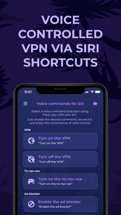 Triple Ape VPN App-Screenshot #4