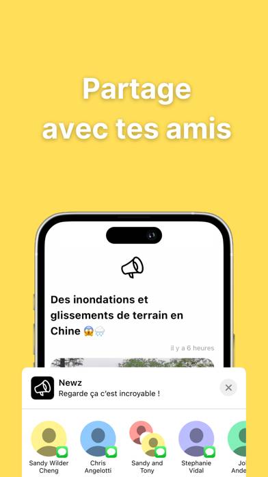 Newz : L'actu réinventée Capture d'écran de l'application