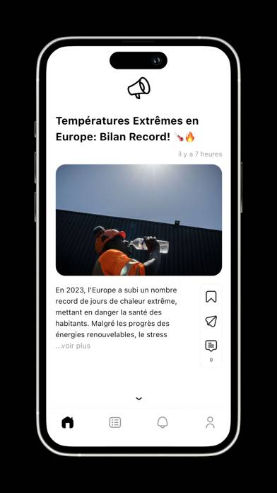 Newz : L'actu réinventée Capture d'écran de l'application