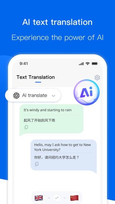 AI Translator App screenshot