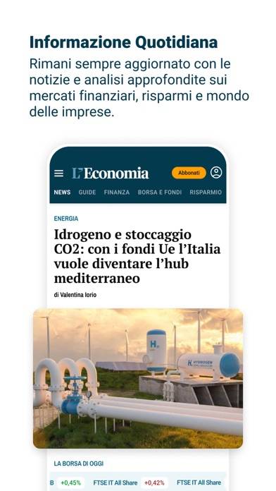 L'Economia Corriere della Sera Schermata dell'app #1