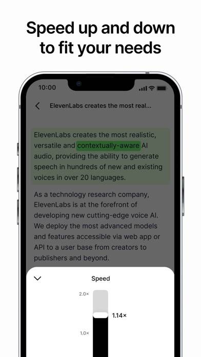ElevenLabs Reader: AI Audio App screenshot #5