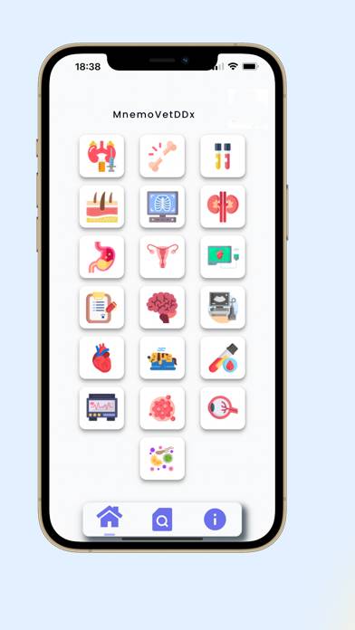 MnemoVetDDx Captura de pantalla de la aplicación #1