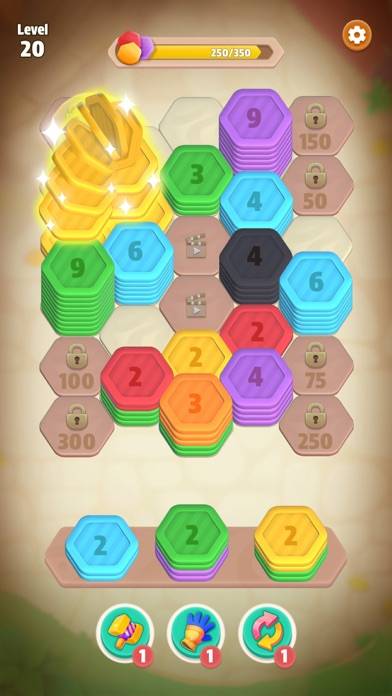 Hexa Sort: Color Puzzle Game Capture d'écran de l'application #2