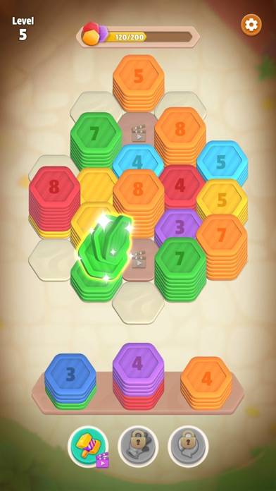 Hexa Sort: Color Puzzle Game App skärmdump #4
