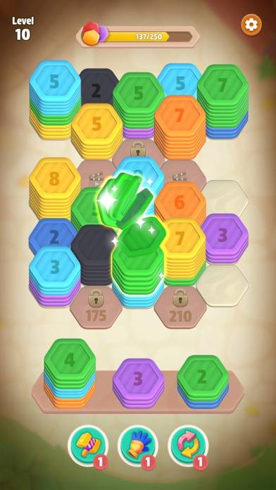 Hexa Sort: Color Puzzle Game App skärmdump #5