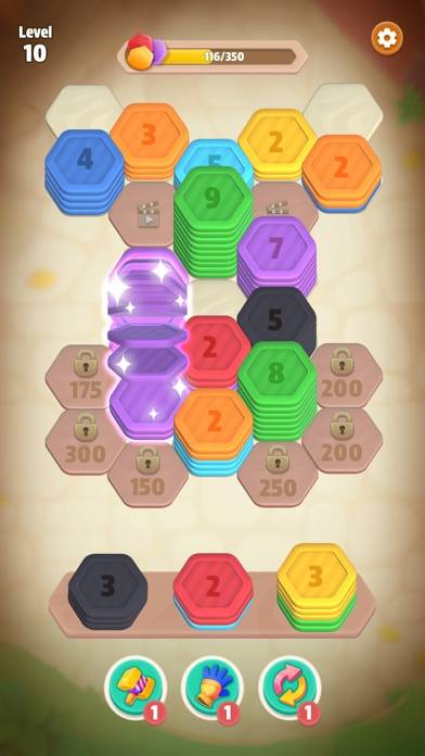 Hexa Sort: Color Puzzle Game Capture d'écran de l'application #6