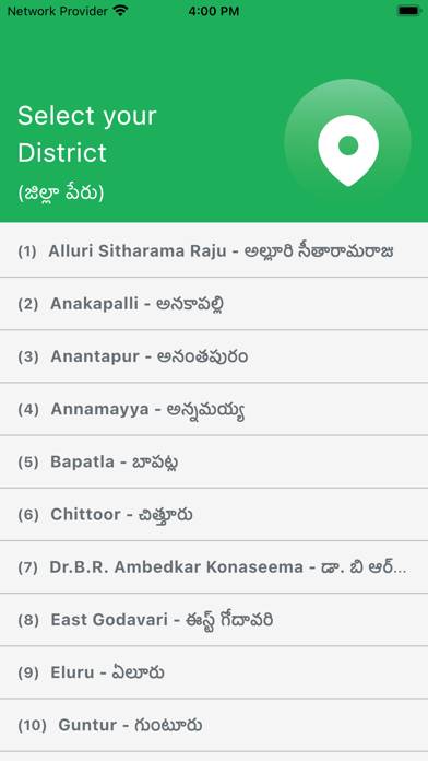 Andhra Pradesh Land Records skärmdump