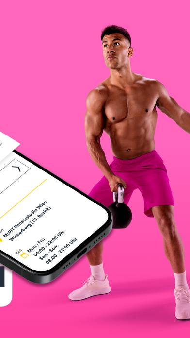 McFIT App Bildschirmfoto