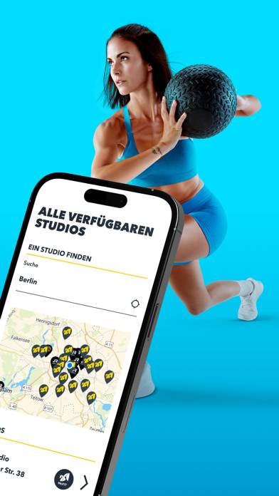 McFIT App App-Screenshot