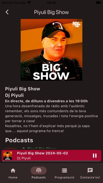 Digital Hits FM Captura de pantalla de la aplicación