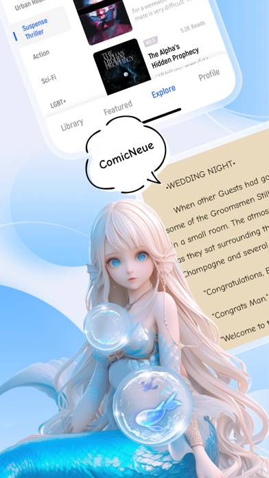 Bubble Novel-Striking eBooks game screenshot