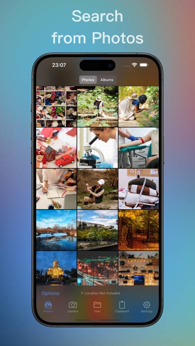 Imagio App skärmdump