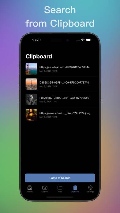 Imagio App skärmdump