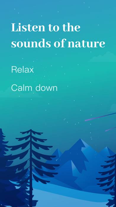 Rain Sounds -Rain Sleep Sounds App screenshot #1