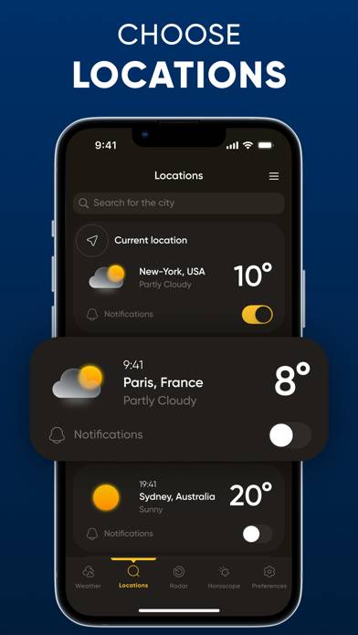Weather Tracker Pro:Live Radar Schermata dell'app #6