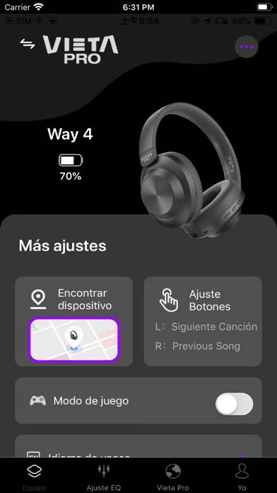 Vieta Pro Audio Captura de pantalla de la aplicación