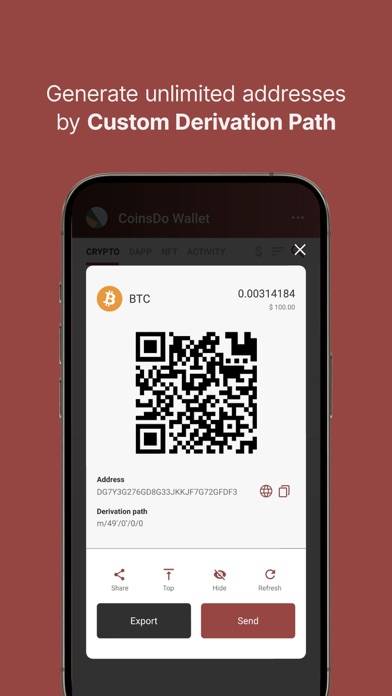 CoinsDo Wallet: BTC ETH Wallet