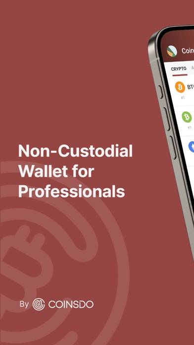 CoinsDo Wallet: BTC ETH Wallet Captura de pantalla de la aplicación