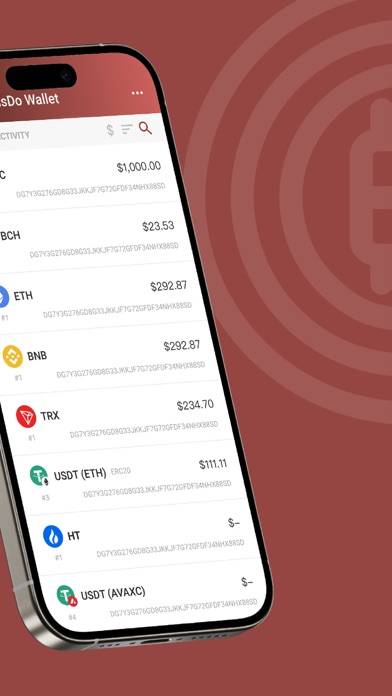 CoinsDo Wallet: BTC ETH Wallet Captura de pantalla de la aplicación