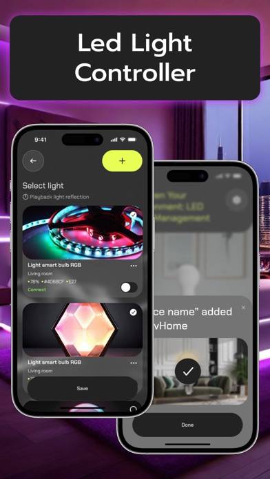 LED Light - Smart Remote App Bildschirmfoto