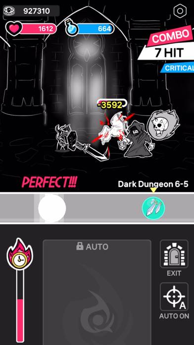 Dark Tap RPG Schermata dell'app #2