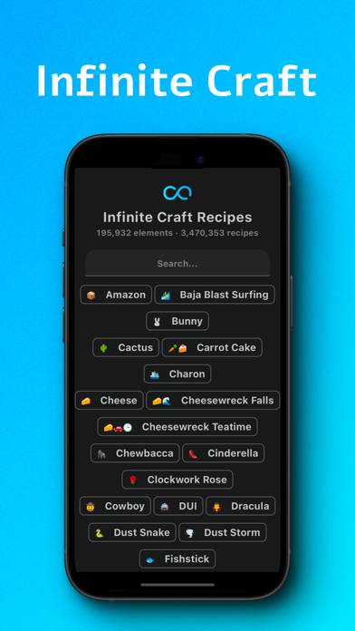 Infinite Craft Solver App skärmdump #1