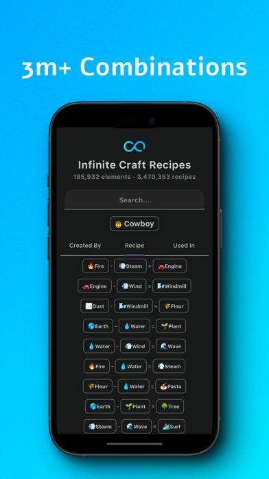 Infinite Craft Solver Schermata dell'app #2
