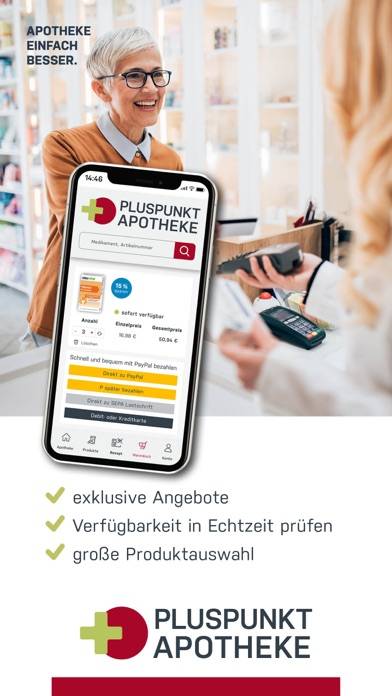 Pluspunkt Apotheke App-Screenshot