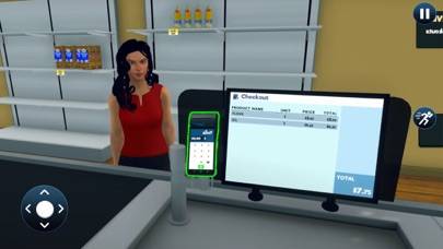 Supermarket Shopping Sim Game Capture d'écran de l'application #2