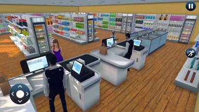 Supermarket Shopping Sim Game Capture d'écran de l'application #4