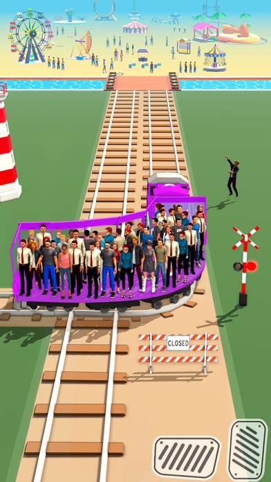 Passenger Express Train Game Скриншот приложения #3