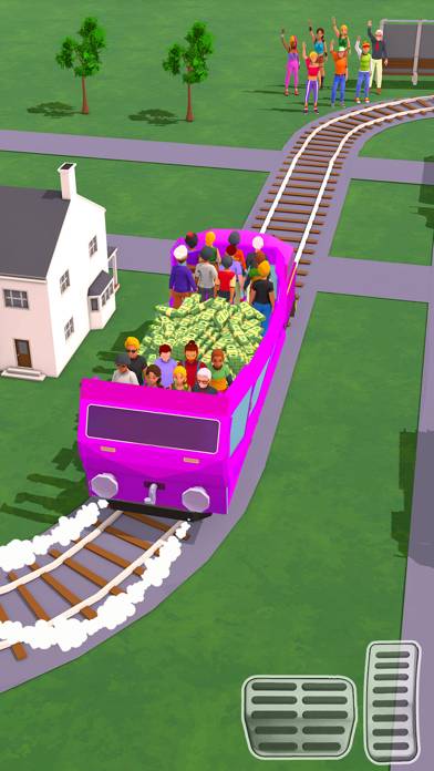 Passenger Express Train Game Скриншот приложения #5