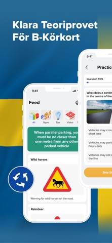 Teoriprovet Körkort 2026 App skärmdump