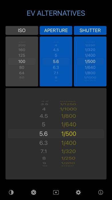 ND Filter EV App skärmdump