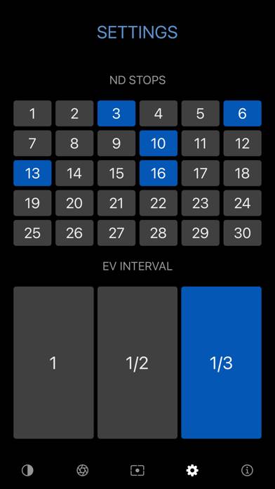 ND Filter EV App skärmdump