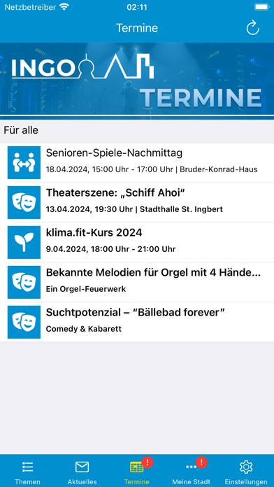 St. Ingberter Stadt-App INGO App-Screenshot #3