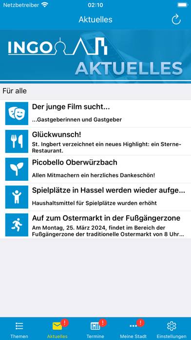 St. Ingberter Stadt-App INGO App-Screenshot #4