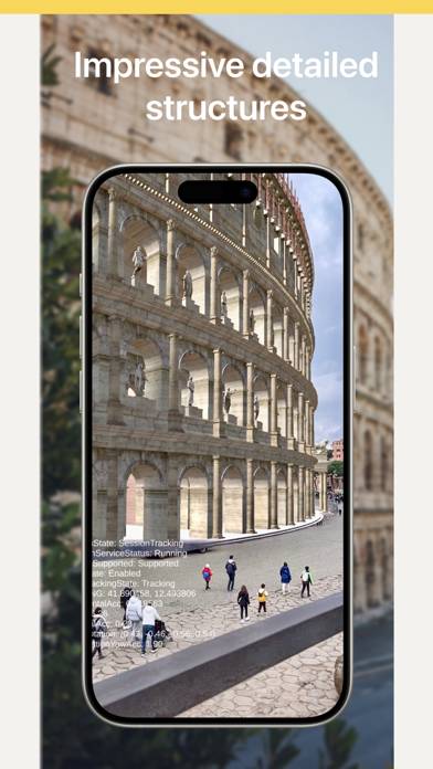 Vivid Walks: Ancient Rome AR Captura de pantalla de la aplicación #2