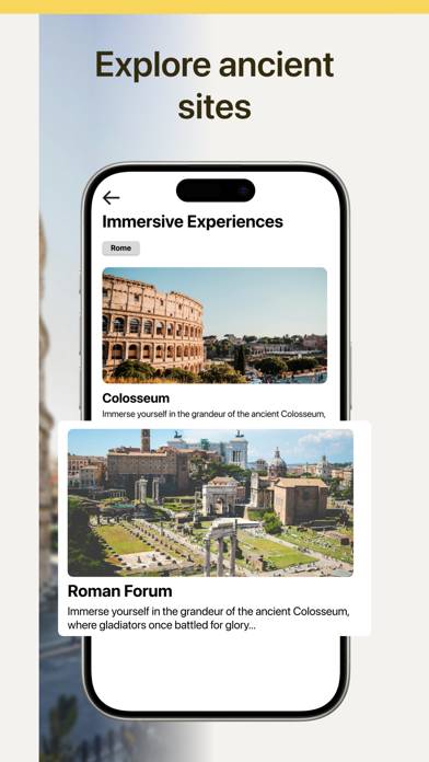 Vivid Walks: Ancient Rome AR Captura de pantalla de la aplicación #3
