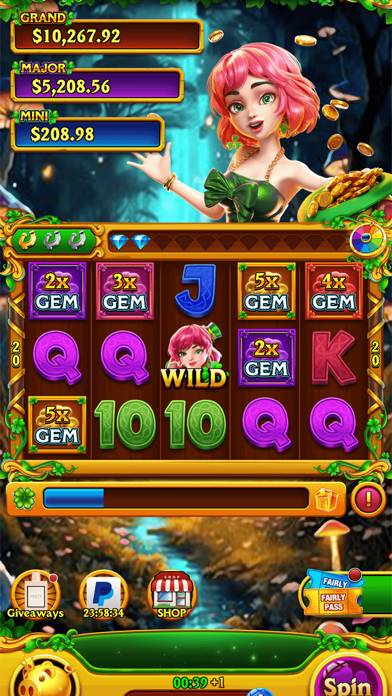 Forest Lady Slots: Lucky Spin Schermata dell'app #2